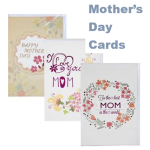 Mothers Day Greeting Card & Envelope - Assorted